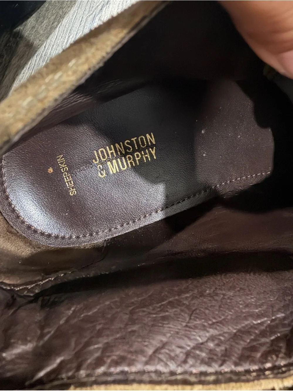Johnston & Murphy Brown Suede and Leather Chukka Boots